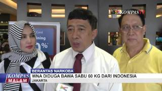 WNA Diduga Bawa Sabu Dari Indonesia
