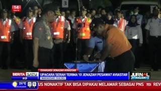 10 Jenazah Korban Aviastar Tiba di Makassar