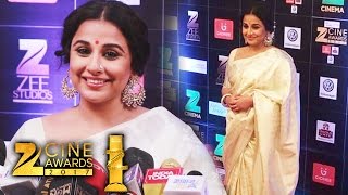 Beautiful Vidya Balan At Zee Cine Awards 2017
