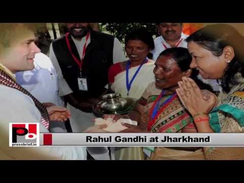 Rahul Gandhi visits Jharkhand, meets tribal women, minorities