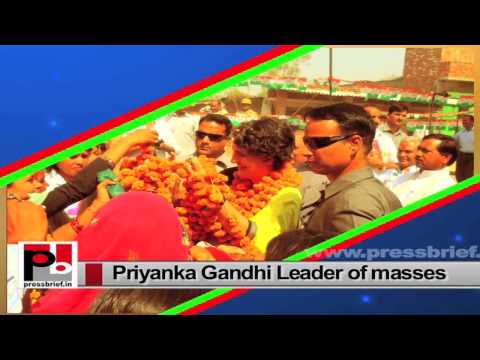 Priyanka Gandhi Vadra-young Congress campaigner, genuine mass leader