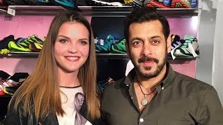 Salman Khan With A Beautiful Fan Girl In Austria - Tiger Zinda Hai