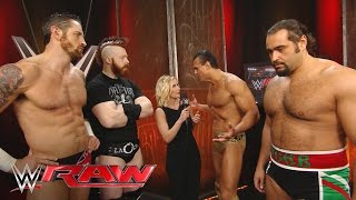 The League of Nations challenges The New Day to a title match at WrestleMania: Raw, Mar. 14, 2016