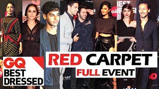 GQ Best Dressed 2017 Party | RED CARPET Full Video | Sidharth, Varun Dhawan, Shraddha, Shruti, Tiger