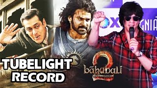 Salman's Tubelight CREATES Record, Shahrukh REACTS To Baahubali 2