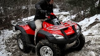 Honda Rincon ATV Test