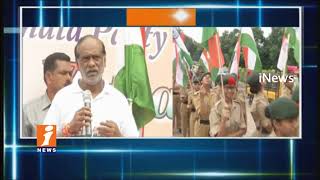 Telangana BJP Conducts Tiranga Yatra at Necklace Road | Hyderabad | iNews
