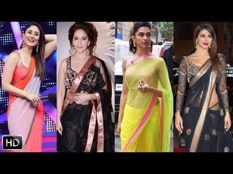 Bollywood Ladies Sizzle In Saree | Hot Exclusive
