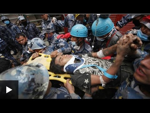 Nepal earthquake- Teenage Boy rescued after 5 Days News Video