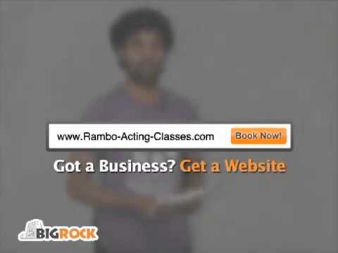 BigRock.com - Rambo Acting Classes New TV Advt Video