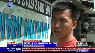 Satpol PP Kota Padang Razia Warung Makan yang Buka Siang